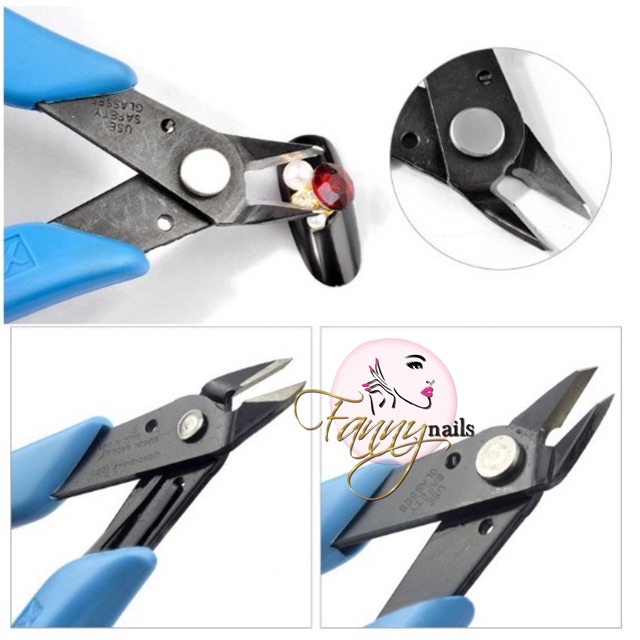 nipper aksesoris kuku anti slip / gems accesories nipper gunting aksesoris nailart nail art