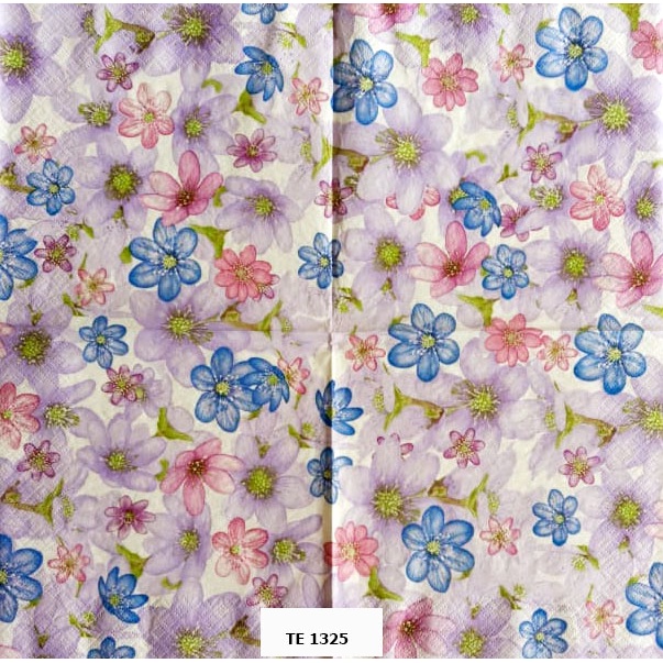Tisu Napkin Kerajinan Decoupage Eropa 33X33 CM TE 1325 TTS