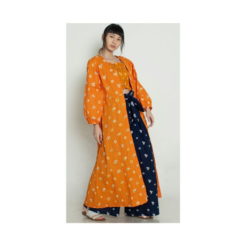 Rêetha_clothes - Outer wanita Jumputan Wening Orange
