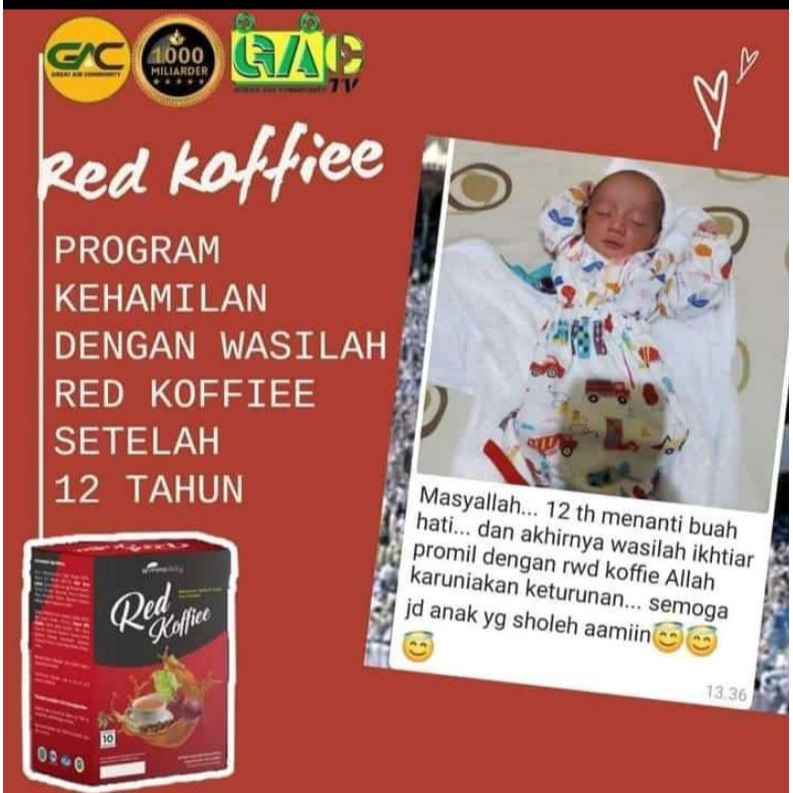 

redkoffee kopi 1xminun berasa khasiatnya 1sachet