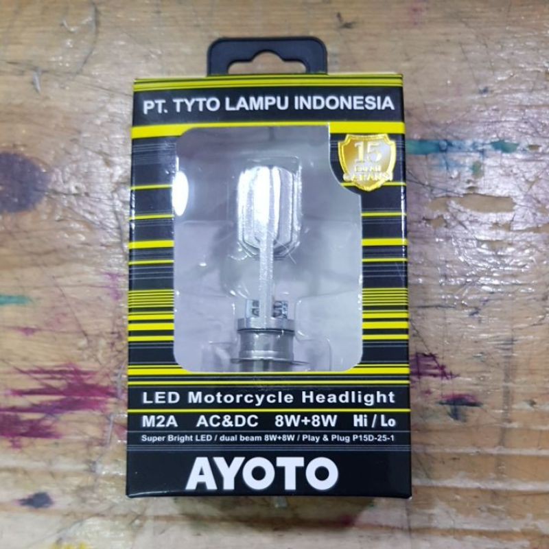 Lampu Depan H6 Led Ayoto M2A