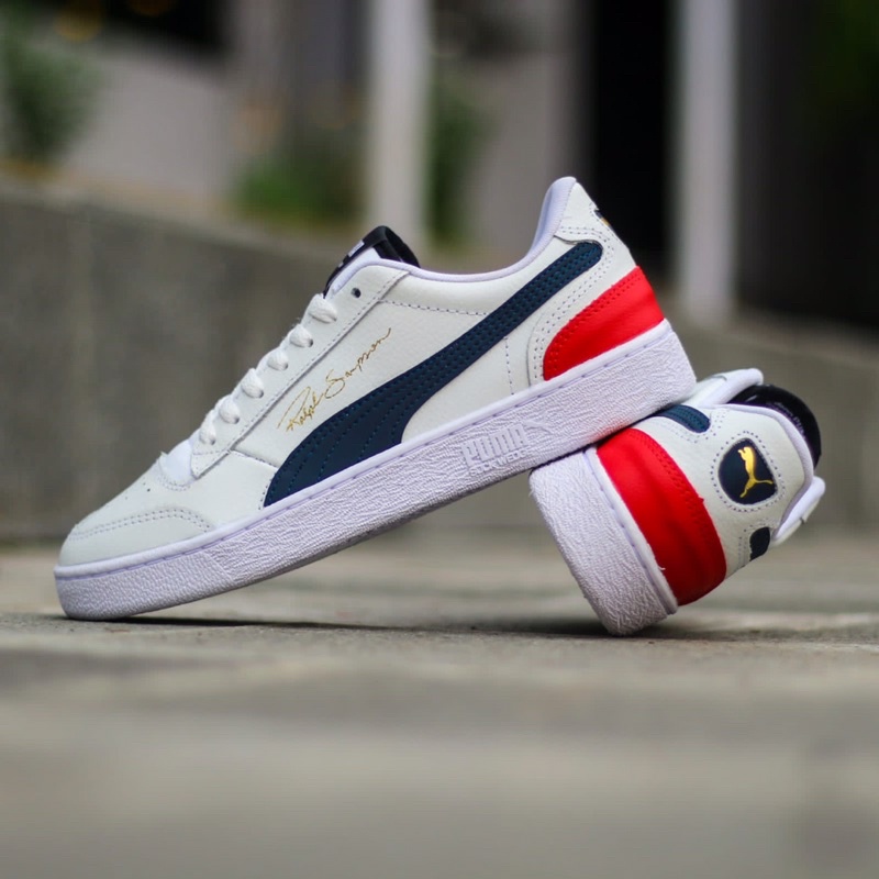 PUMA RALPH SAMPSON WHITE NAVY RED