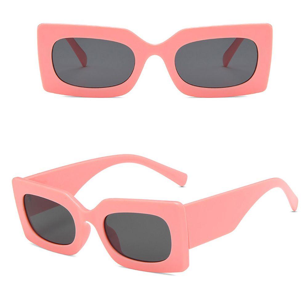 Mxbeauty Square Sunglasses Kaca Mata Anti Radiasi Untuk Wanita UV Protection Protection Glasses Laki-Laki Kaki Lebar Perempuan Kacamata Anti Radiasi Untuk Wanita Sale Eyewear Women Glasses