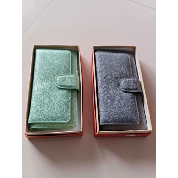 Dompet kulit wanita model panjang ~ Leo belt