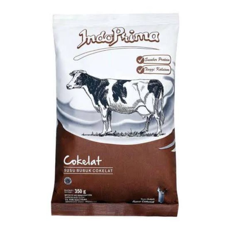 Susu Bubuk Indoprima coklat 350gram