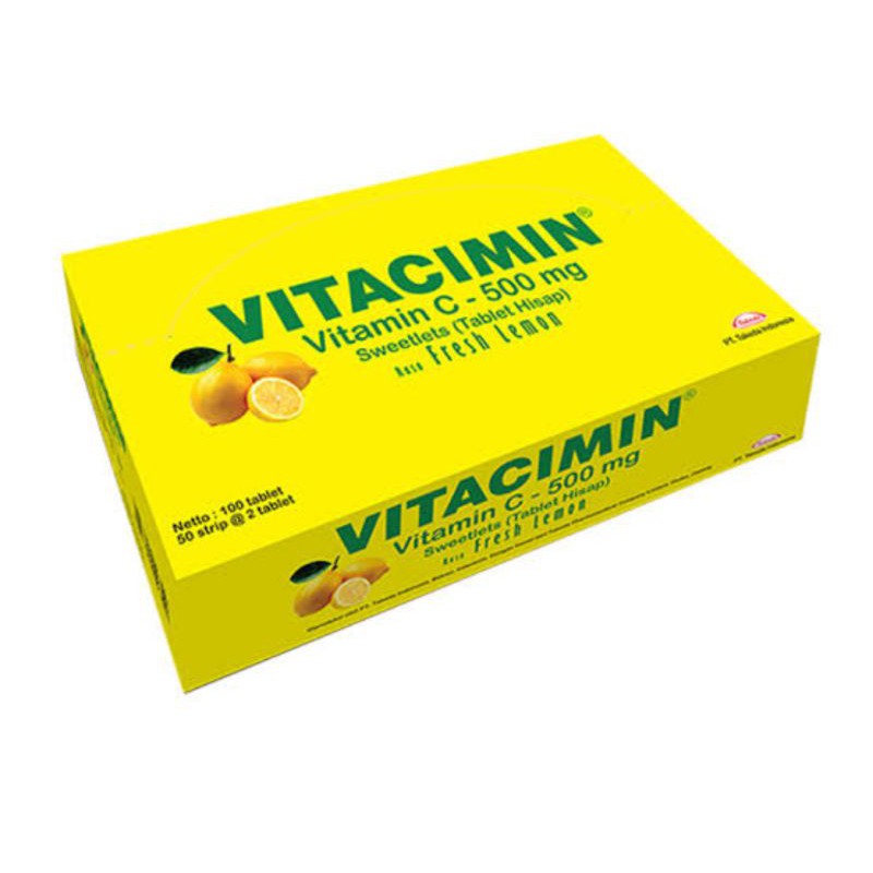 Vitacimin Lemon 100 Tablet