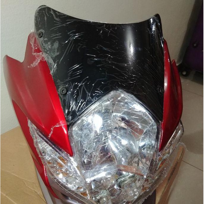 Refrektor Lampu Depan Satria Fu Barong 2010 Komplit Batok Merah Lesmo22