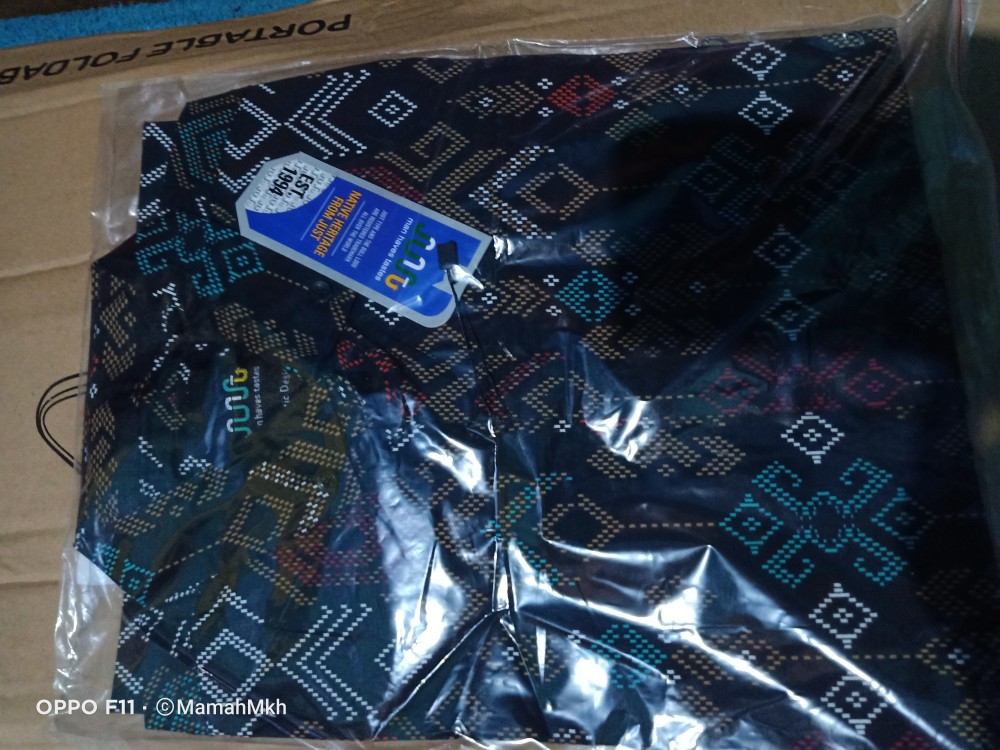 Dgm Fashion   Kemeja Batik Pria Lengan Pendek Songket Kemeja Tribal 6086