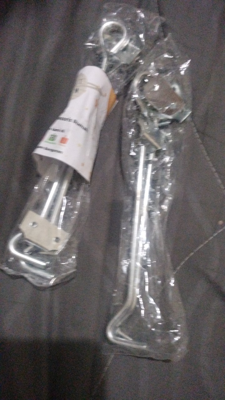 Hak Angin Kait Jendela Polos 5 Mm K. Tekuk Uk. 8 Stamco