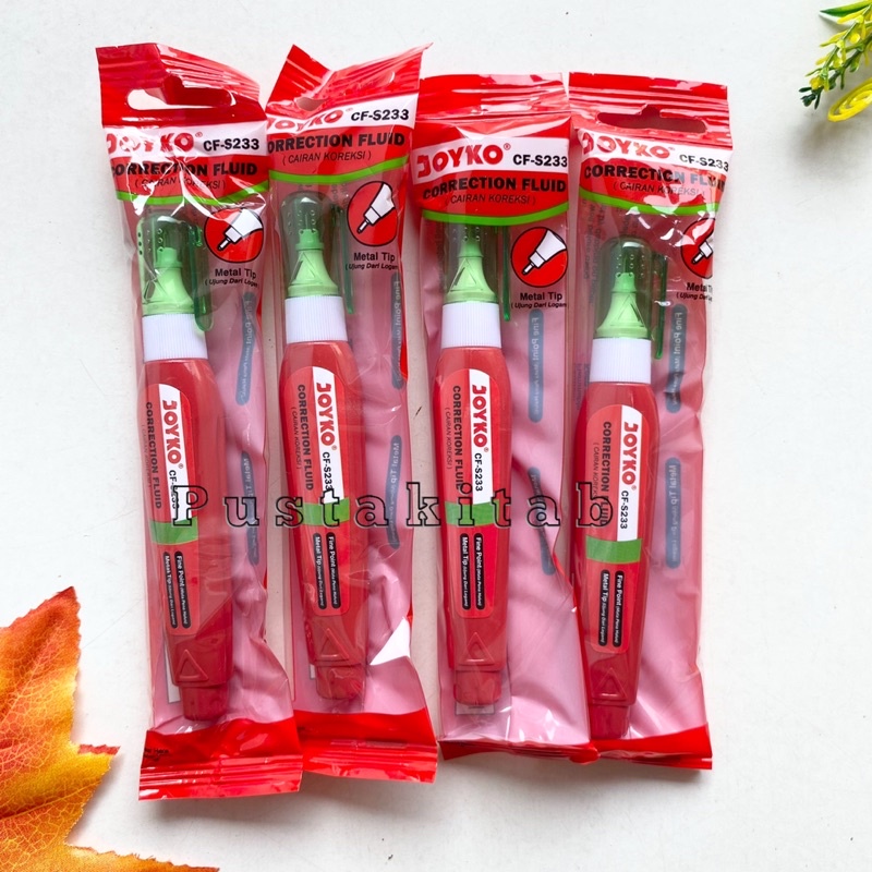 

CORRECTION FLUID CAIRAN KOREKSI PENGHAPUS CAIR JOYKO CF-S233