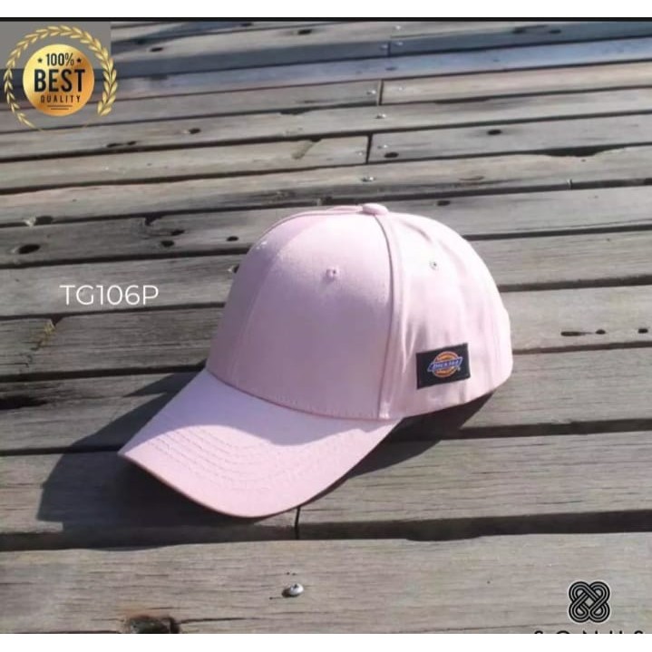 Topi baseball twill distro Dickies Gaya terbaru Buat Pria/Wanita Bayar Ditempat