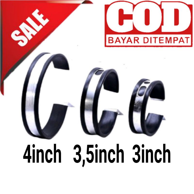 KLEM BREKET UNTUK PENYANGGA SILIENCER KNALPOT MOTOR DAN MOBIL