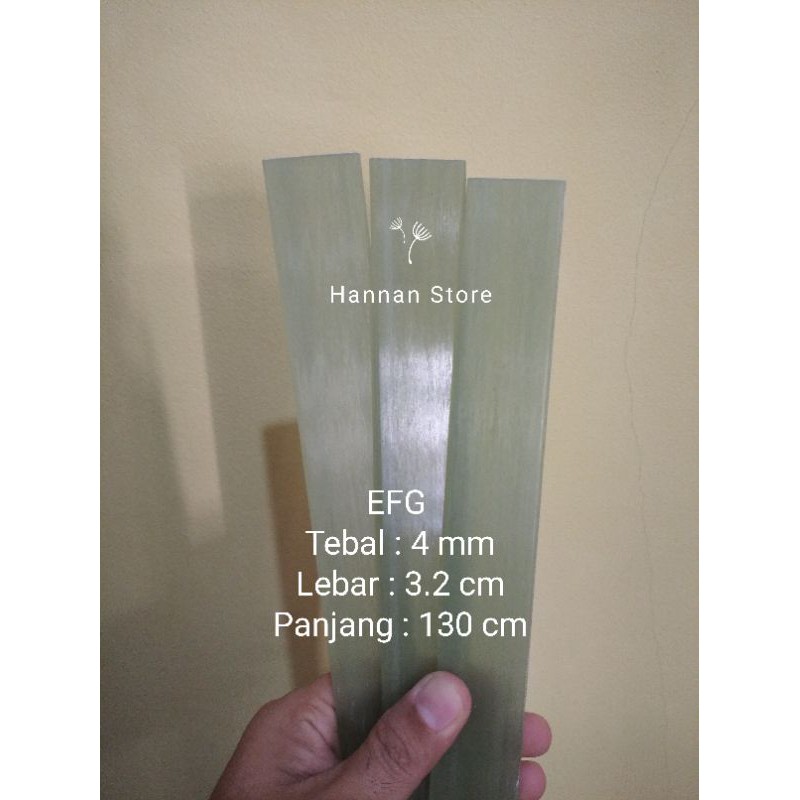 EFG Hijau 4 mm 130 cm