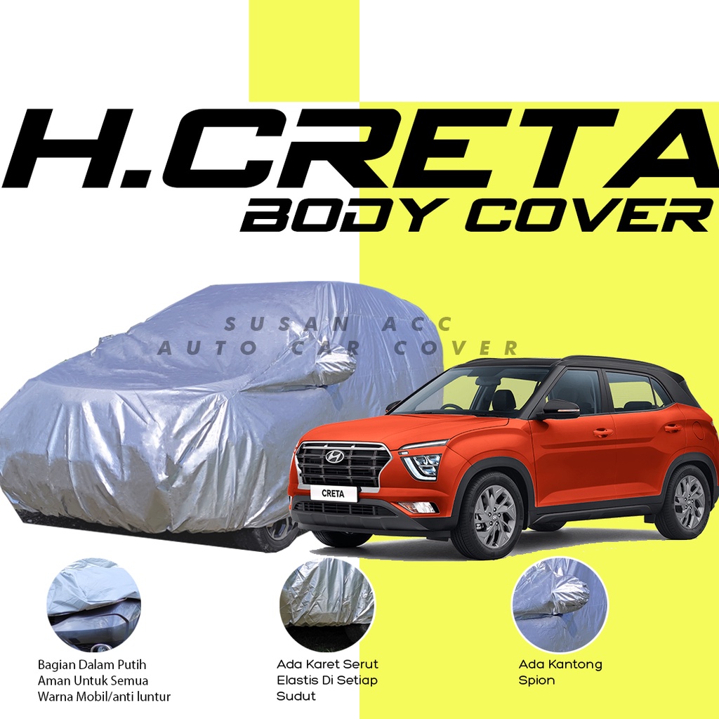 Body Cover Mobil Hyundai Sarung Mobil Hyundai/hyundai creta/hyundai i10/hyundai grand i10/hyundai kona/hyundai tucson/hyundai santa fe/hyundai loniq/hyundai kona electric/hyundai palisade/hyundai staria/brio/brio satya/hyundai stargazer/mobilio/calya/hrv