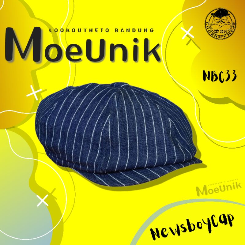 topi pria klasik sutradara pelukis NBC33