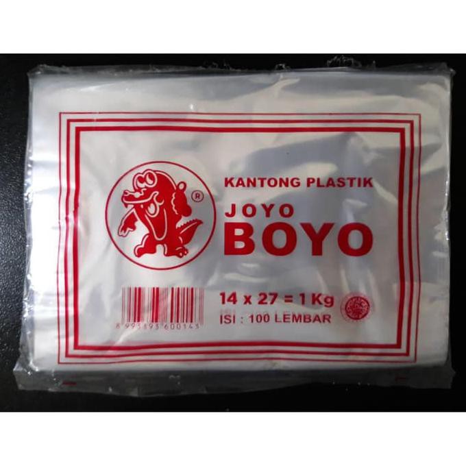 PLASTIK JOYO BOYO 1 KG ( 14 X 27 )