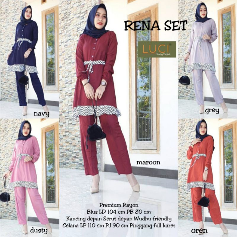 Setelan Rena Set