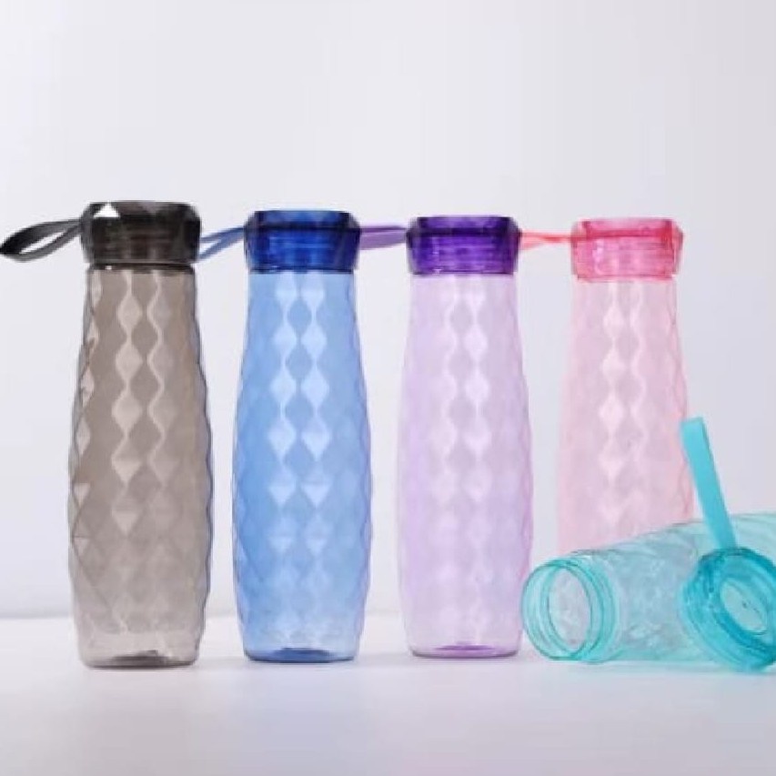 JMall Botol Minum Unik Kristal 500ml / Botol Minum Kristal 500ml / Botol Minum Diamond Plastik