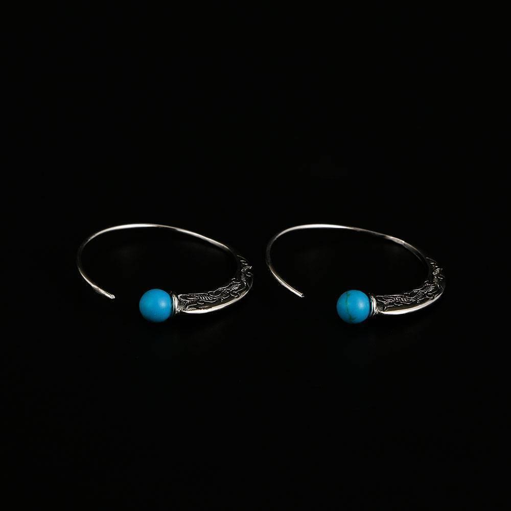 Preva Anting Hoop Earrings Bohemian Vintage Ear Stud Baru