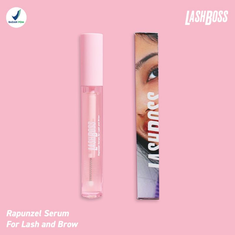 LASH BOSS Rapunzel Serum for Lash and Brow | Serum Penumbuh Bulu Mata dan Alis / LASHBOSS