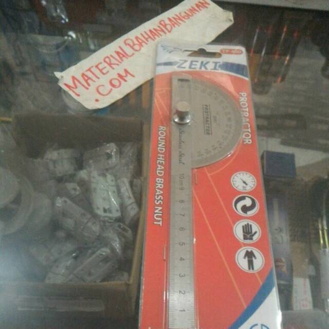 

Penggaris busur zeki 10 cm besi jaminan asli no KW DSIKON5