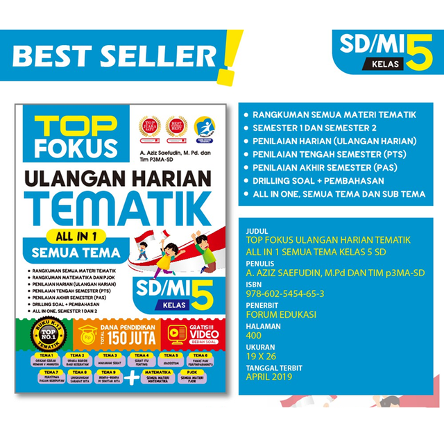 

Top Fokus Ulangan Harian Tematik All In 1 Semua Tema Kelas 5 Sd