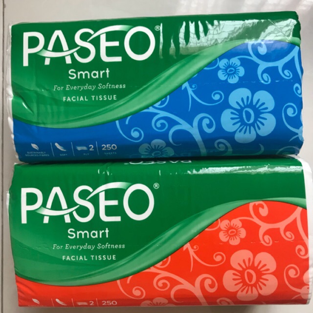 Tisu paseo smart 250 / tisu nice 180 sheet / tisu see u 250 sheet /  tisu nice 250 sheet