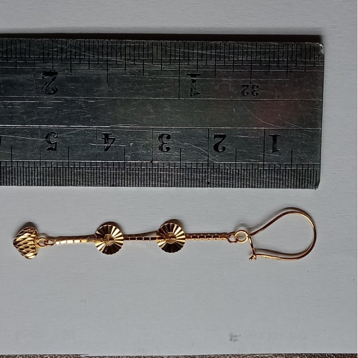 Anting Emas 17K - 1.4 gr Kadar 750 - 899