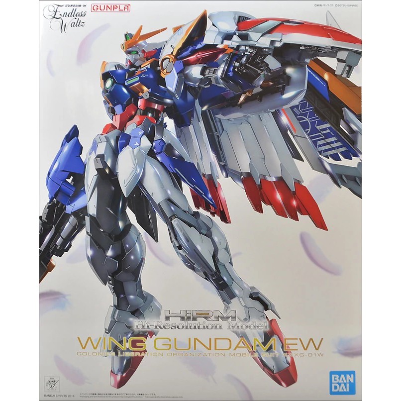 BANDAI HiRM Hi Res Hires High Resolution Model Wing Gundam EW