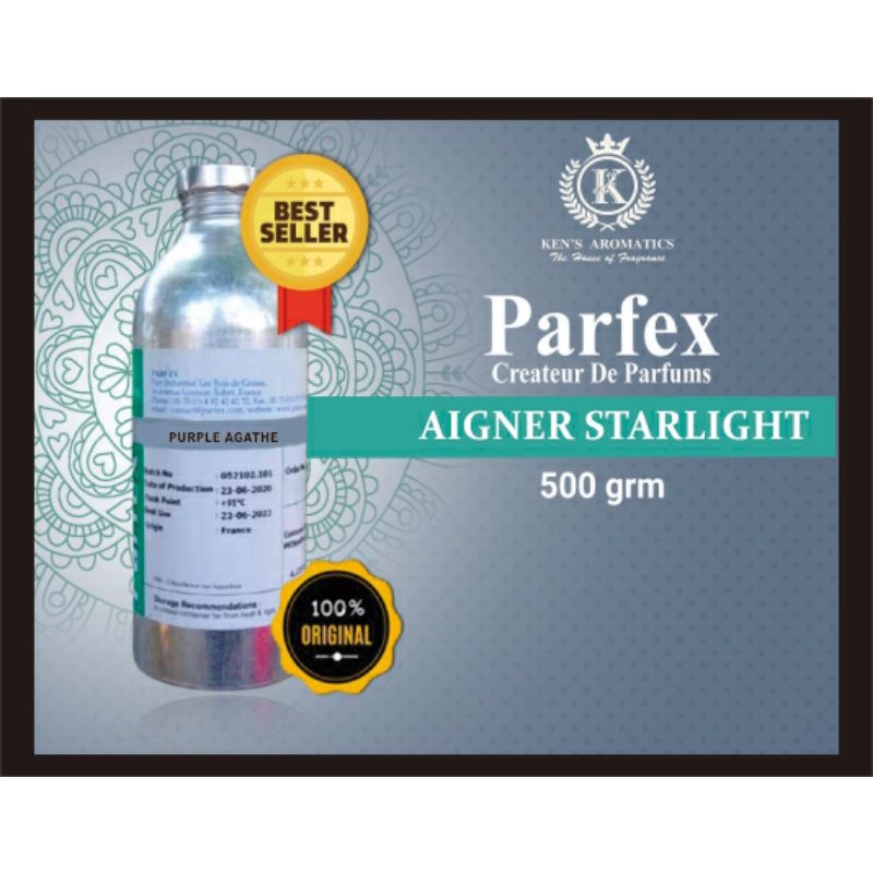 Biang Murni Parfum Aigner Starlight Parfex Repack Ukuran 100ml  - PURPLE AGATHE Parfex