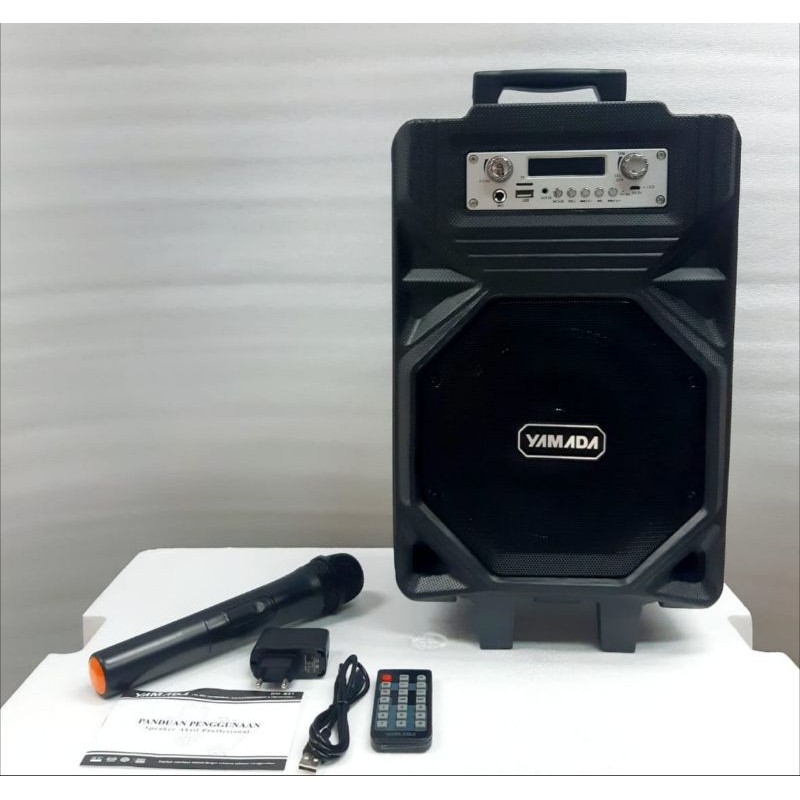 yamada DM BT70 speaker karaoke bluetooth mic wireless