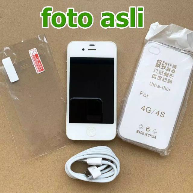 Apple Iphone 4 100 Asli Shopee Indonesia