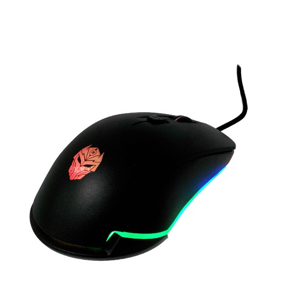 Rexus Mouse Gaming Makro X11 RGB with 6 Buttons - 3200 DPI