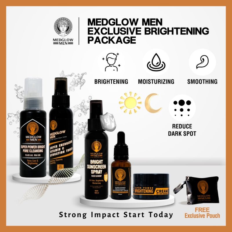 Medglow Men Exclusive Brightening Package