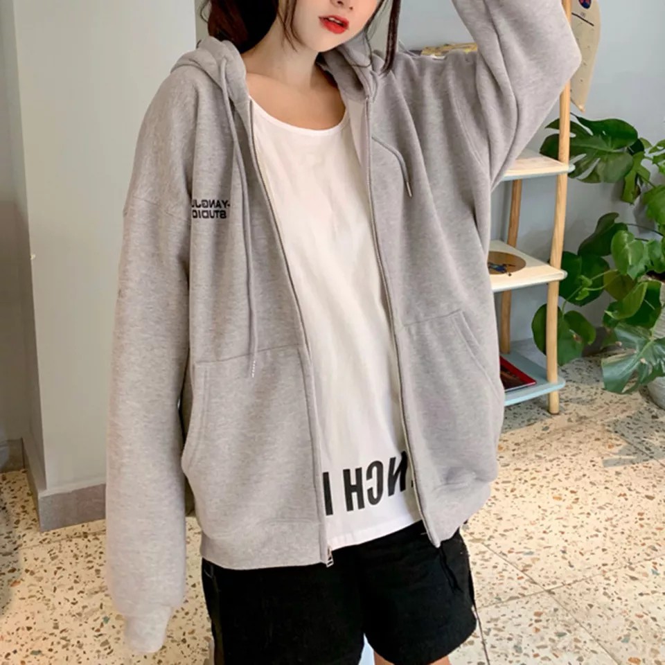 Hoodie Zipper Wanita Oversize Tebal Korean Style Hodie Ziper Wanita Murah Tebal Premium Sweater Zipper Oversize Zipper Hoodie Wanita Korea Hoddie Cewek Oversize Korean Style Hoodie Cewek Kekinian Oversize Zipper