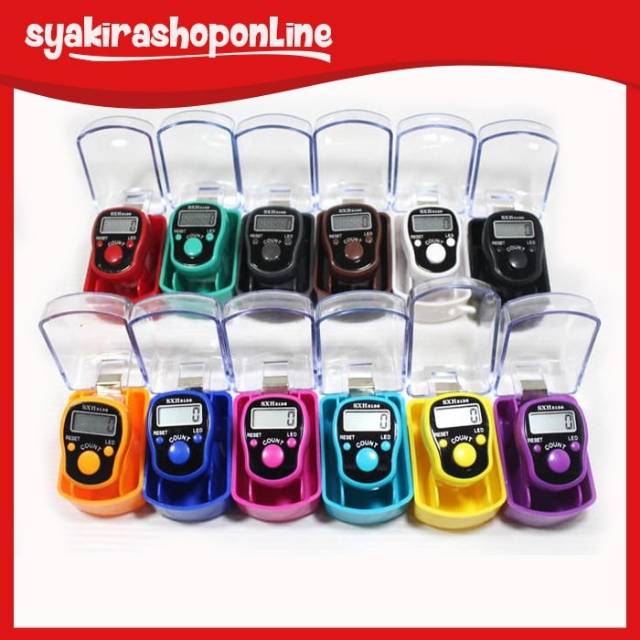 Tasbih Digital Led Alat Hitung Dzikir Perlengkapan Sholat Perlengkapan Ibadah A175