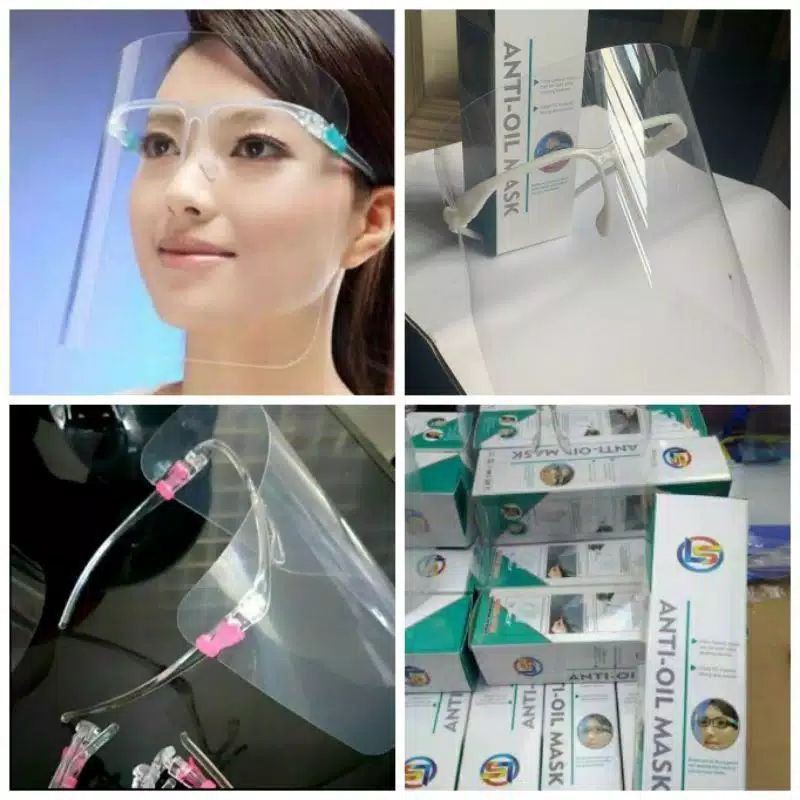 FACE SHIELD/STAY SAFE KACAMATA ALAT PELINDUNG DIRI