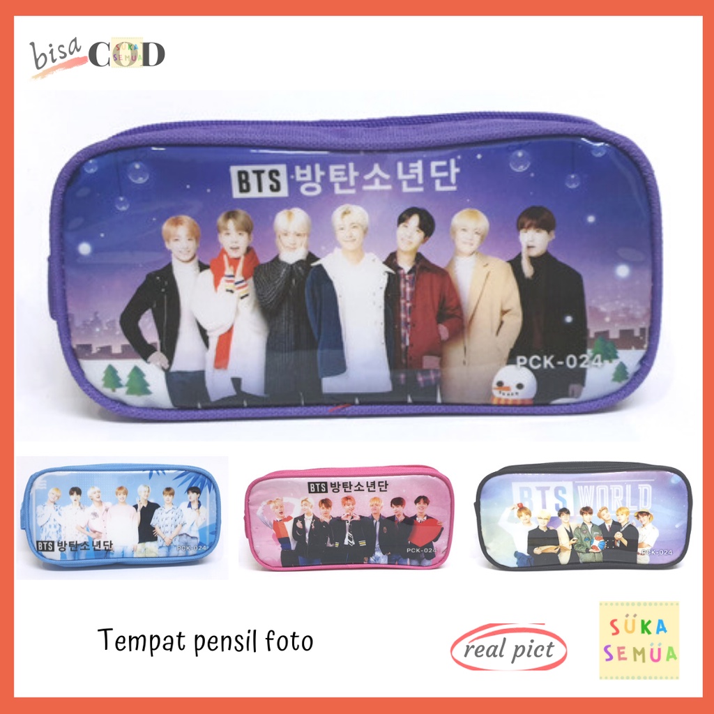 

Tempat Pensil Foto Boyband Korea BT // Kotak Pinsil Alat Tulis Wadah Kostak Pencil Case KPop Army Cowok Ganteng - pouch alat tulis sekolah kuliah cewek imut lucu murah - COD instant Bandung