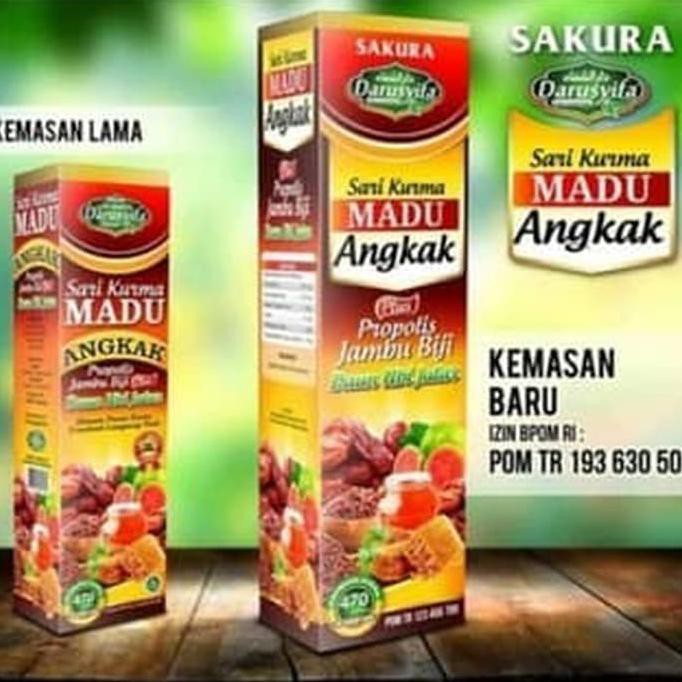 

SARI KURMA MADU ANGKAK DARUSYIFA Plus Propolis Jambu Biji Daun Ubi EKSLUSIF