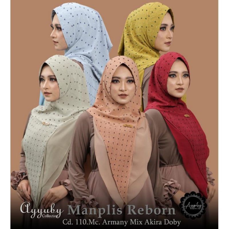 HIJAB HOODIE REBORN PLISKET AKIRA DOBY ORI AYYUBY