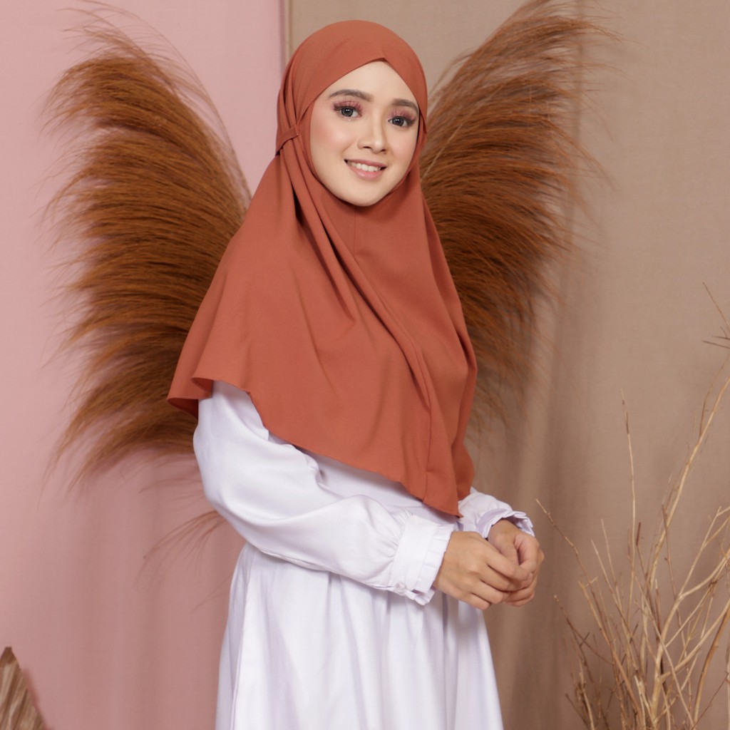 Bergo Maryam Diamond Stretch Hijab instan-1