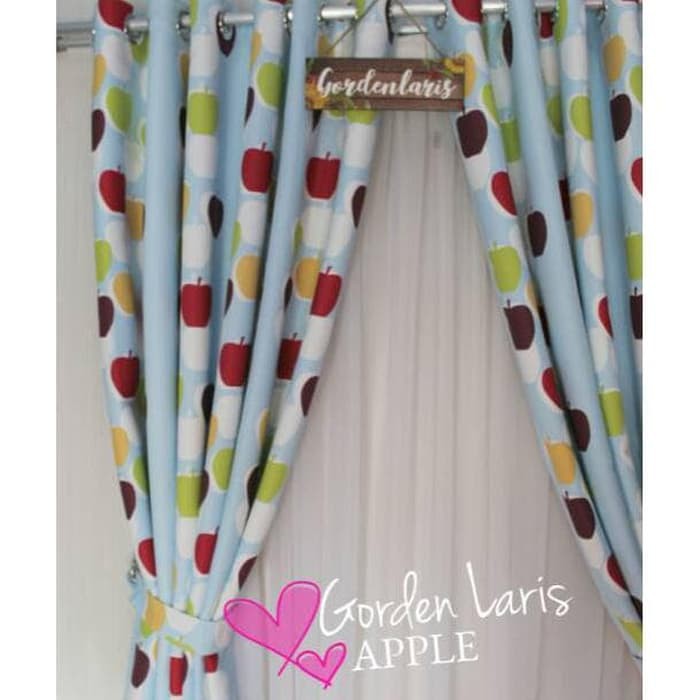 Perlengkapan Rumah Gorden minimalis modern | apel Gorden rumah - PT1866