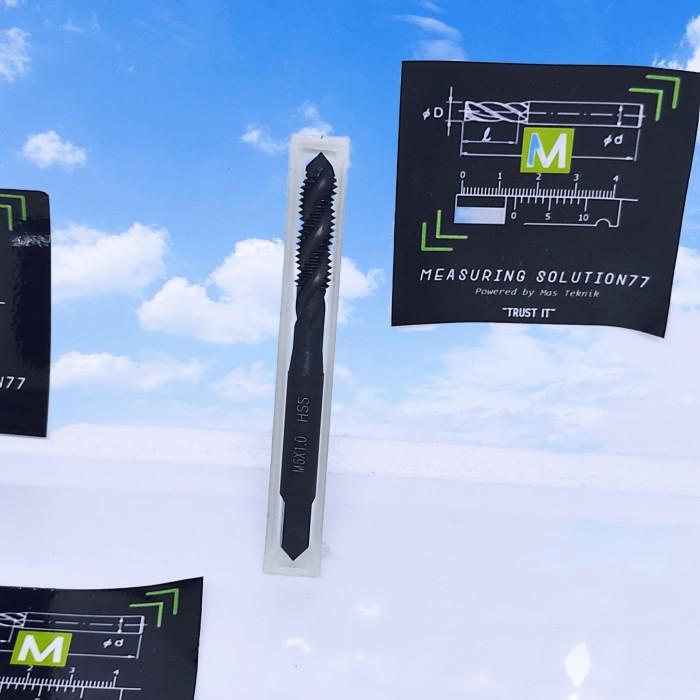 Tap mesin spiral M6 HSS M6x1