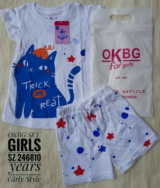 Setelan Anak Perempuan Playsuit OKBG