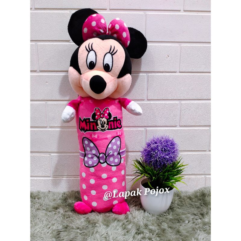 Boneka Guling kerakter full printing lucu