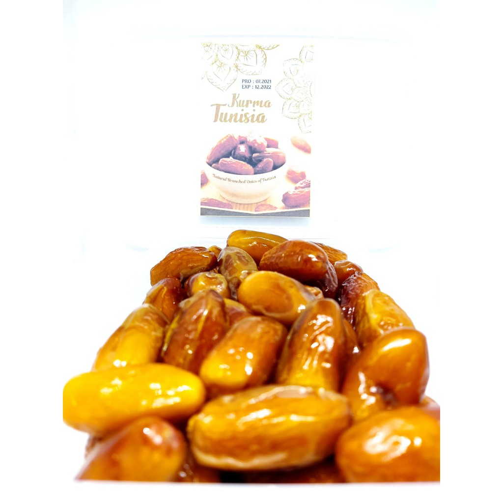 kurma tunisia madu non tangkai 1kg