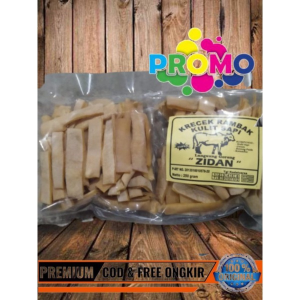 

rambak kulit sapi siap goreng gurih