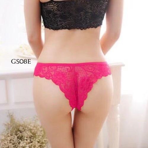 [BISA COD] CELANA DALAM WANITA G STRING SEXY UNDERWEAR WANITA FUSCHIA GS08E