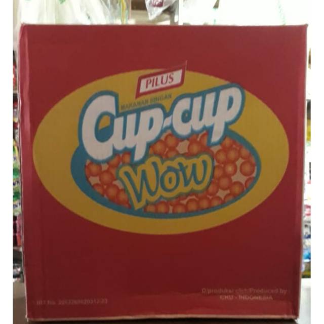 

Pontianak cup-cup wow jajanan anak zaman old