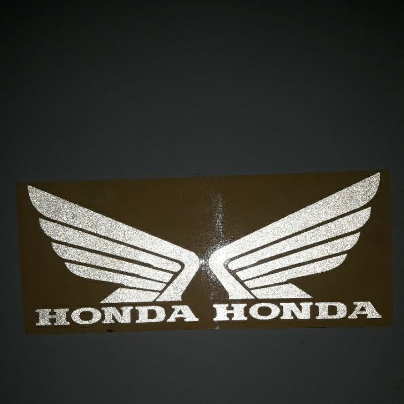 STIKER SAYAP HONDA, STIKER LOGO HONDA, STIKER CUTTING